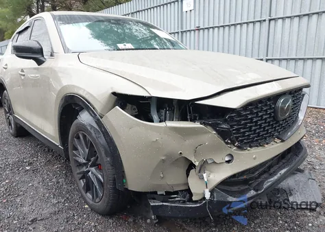 2025 Mazda Cx-5 2.5 Carbon Turbo from USA, damaged, VIN JM3KFBAY8S0631290